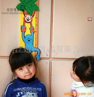 Cross border Selling Cartoon Growth ruler children Room decorate The amount of high foot Cartoon animal Feet tall Wall stickers