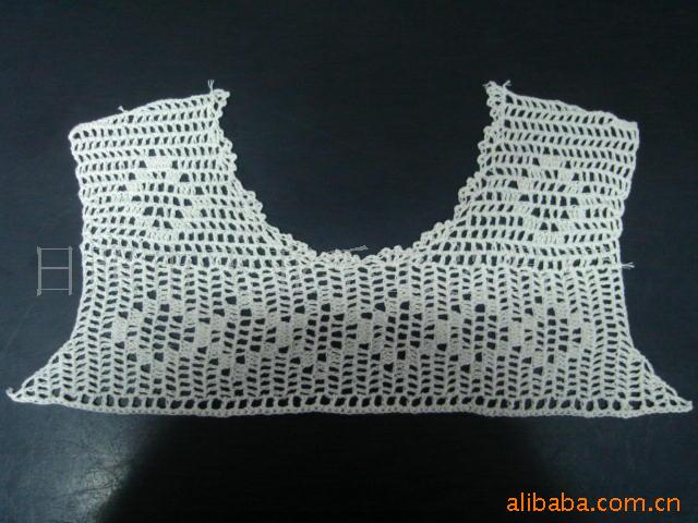 供应手钩花边．衣领花边.手勾花边。手钩衣领。款式新品种全