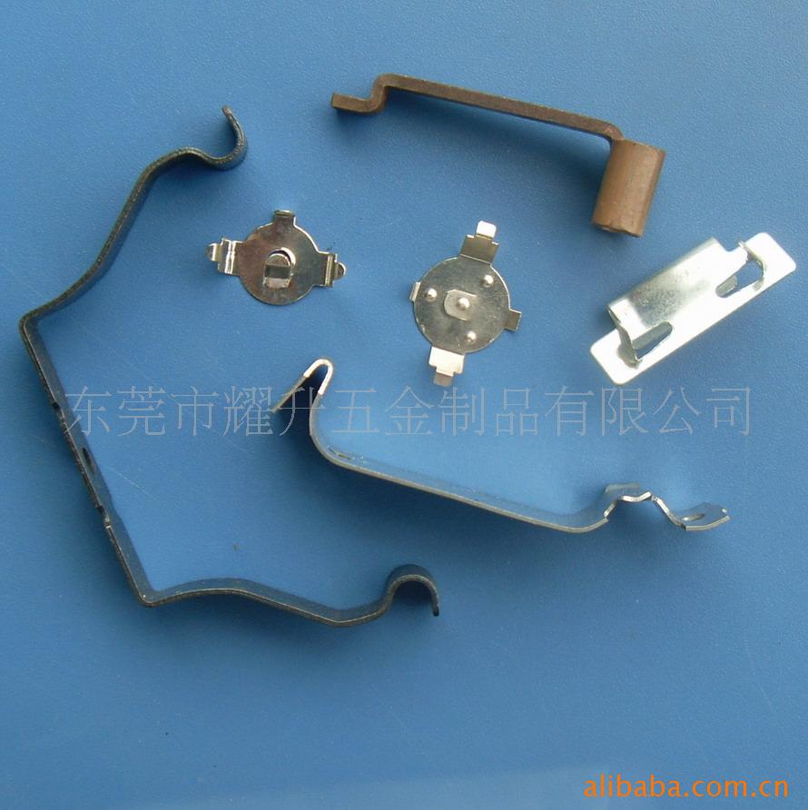 供应五金弹片 金属弹片 不锈钢弹片 电池夹 耀升五金厂家产销