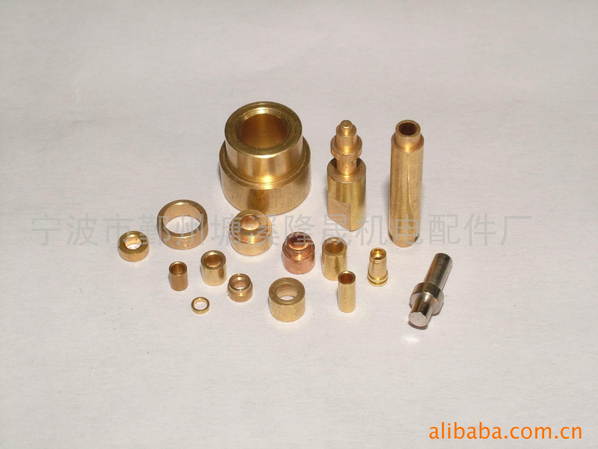 宁波厂家销售铜五金件黄铜套铜圈铜滑环