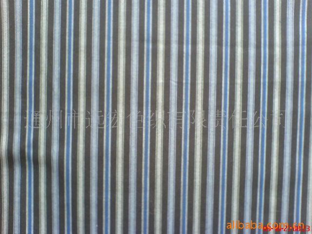 供应全棉色织布  精梳面料 色织条布