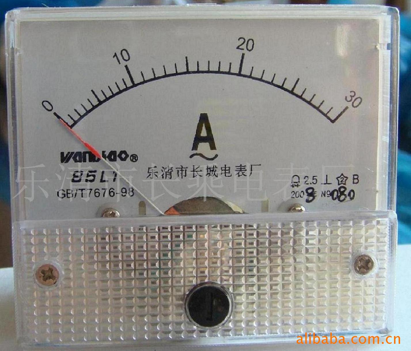 厂家直销 乐清市长城电表厂 85L1 30A 指针式交流测量电流表