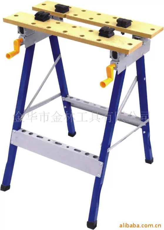 Поставка JL-6011 Складной переворачиваемый столярный рабочий стол железный кронштейн пилы кронштейн