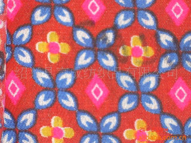全涤夏纺绸印花布 便宜印花布 童车面料 涂料环保印花面料