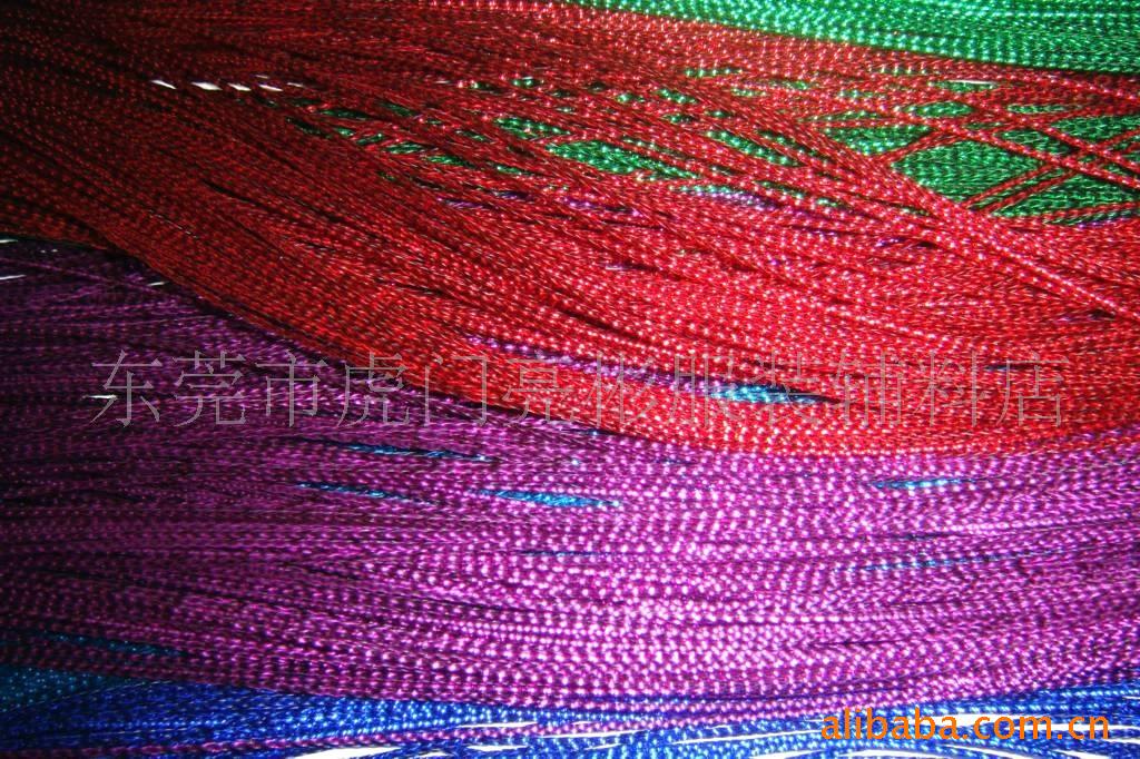 工厂批发优质金葱线|pvc金葱线|彩色金葱线JY01亮片织带多色