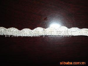 加工手钩织带，人丝线手钩花边．款式新，品种全可定做做工好