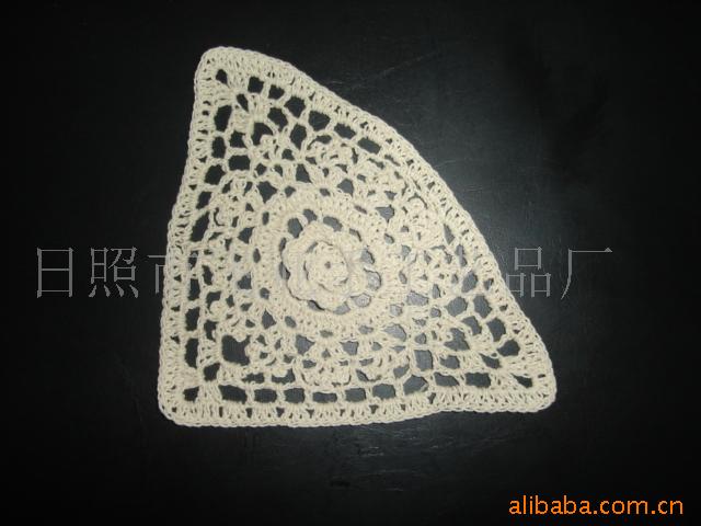 厂家加工供应手钩花.手勾花.棉线花手工钩编花款式新。品种全