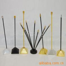 Supply flagpole/flag holder more than 200 national flags in the world in stock car flagpole table flag stand customized company logo