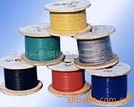 专业生产包塑钢丝绳 包胶钢丝绳 防护网钢丝绳 钢丝保险绳厂家