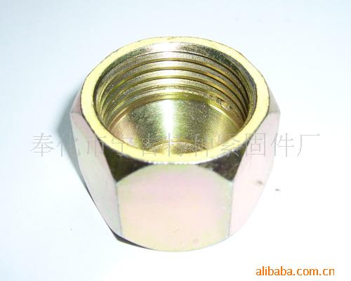 JIC六角盖形盖帽 堵头 9J系列美制螺帽 管帽等液压管件批发