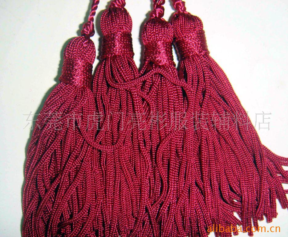 工厂批发喜庆流苏|彩色流苏|流苏厂家直销  JY01热销家纺穗子