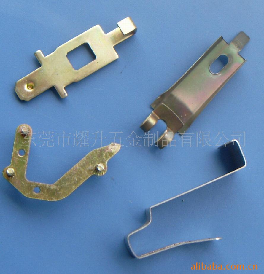 耀升五金厂家供应各种东莞灯饰五金弹片 灯饰五金配件 冲压弹片