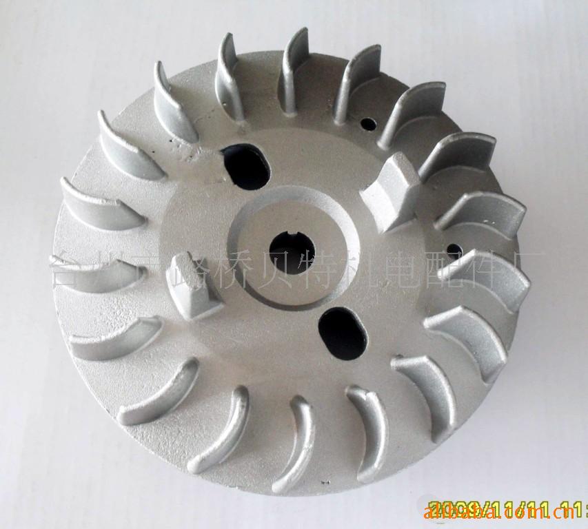 小型汽油发电机配件 et950 168f铝飞轮 磁飞轮 ET650飞轮总成 铝