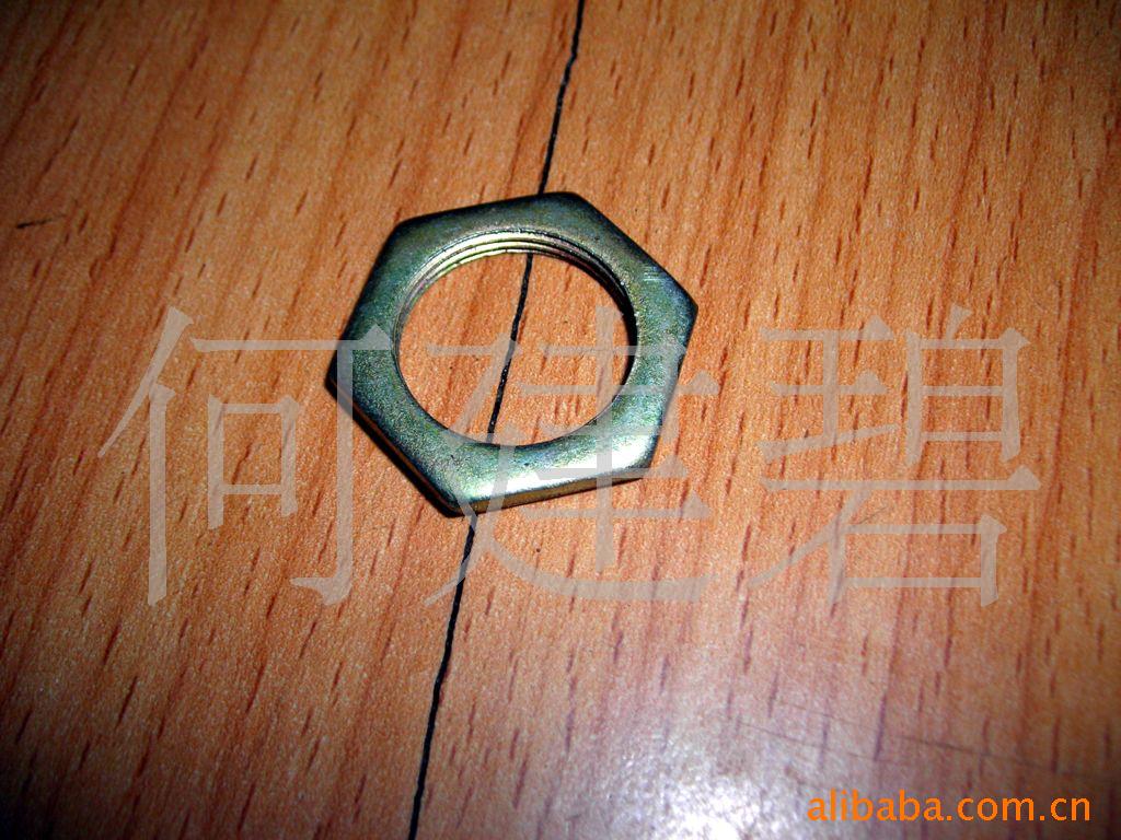 供应六角细牙薄螺母 扣紧螺母 薄型螺母 GB808