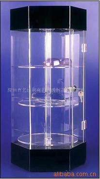 供应旋转展示柜 有机玻璃旋转展示柜 展示架 手机展示柜