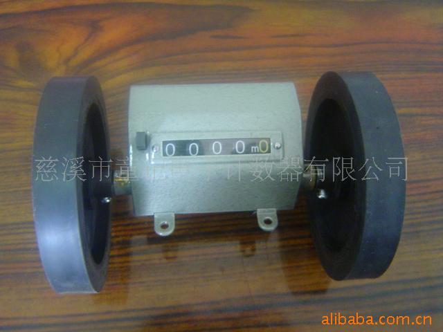 供应j五位金属双轮计数器 带轮子