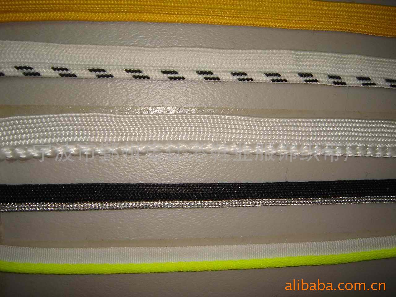 供应嵌条织带.子母带.松紧带 织带 安全涤纶带