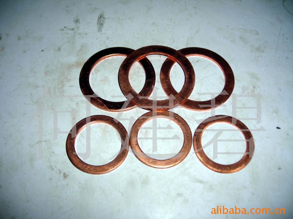 供应紫铜垫圈 红纸板垫圈 尼龙垫圈 紫铜密封垫片