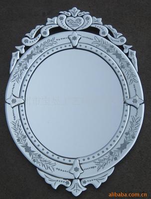 Manufactor Direct selling supply European style Hanging mirror Cosmetic mirror Decorative mirror Bathroom Mirror hotel KTV Wholesale of decorative mirror