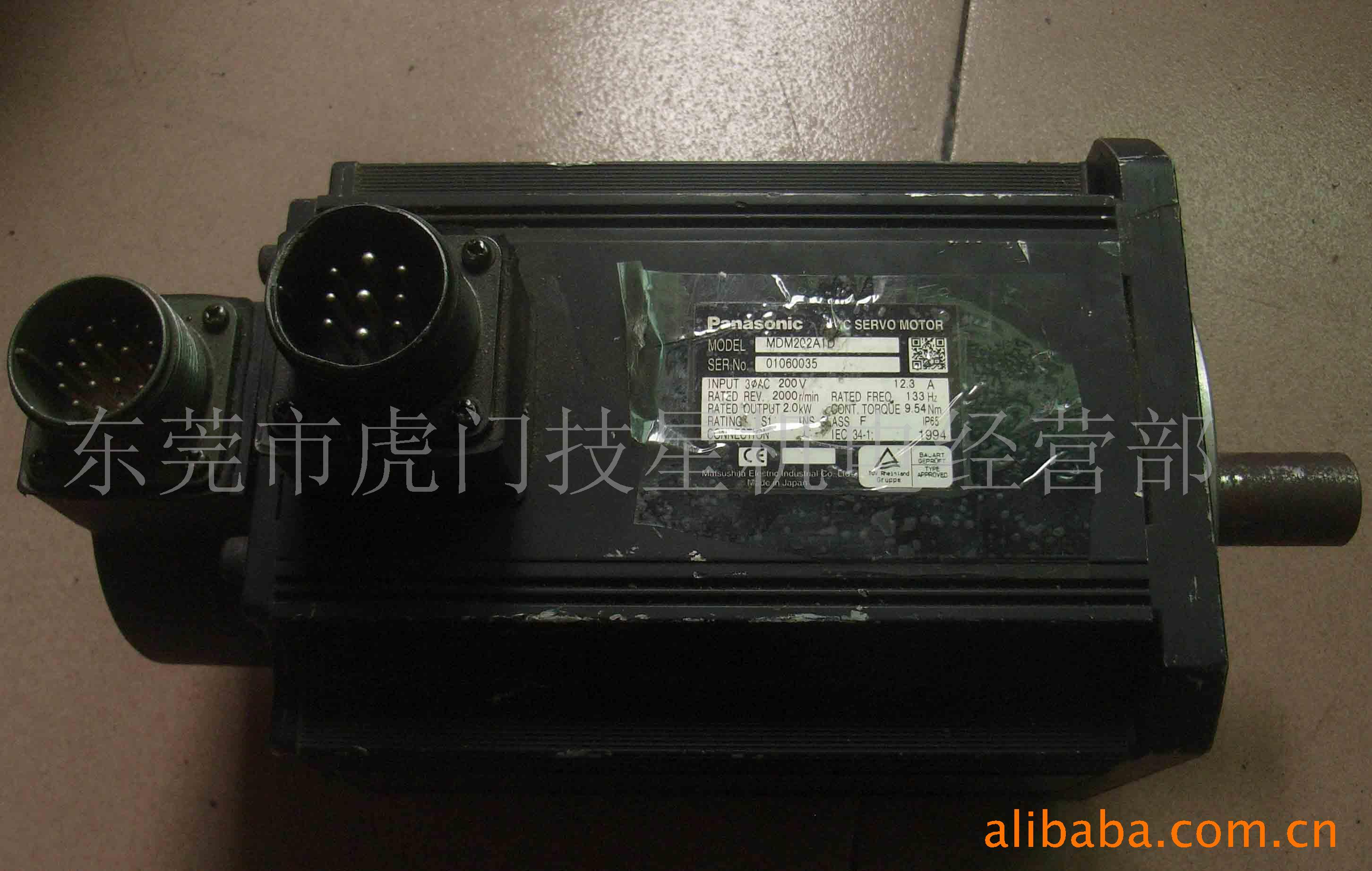 A 二手松下伺服马达MSM152A1G     保好保修三个月