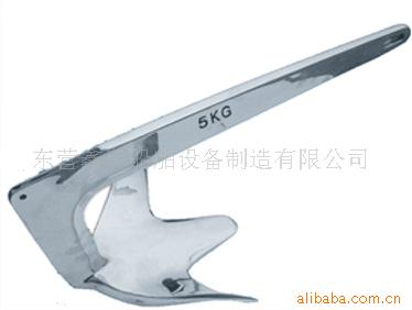 不锈钢316布鲁斯锚 10kg，不锈钢船用五金