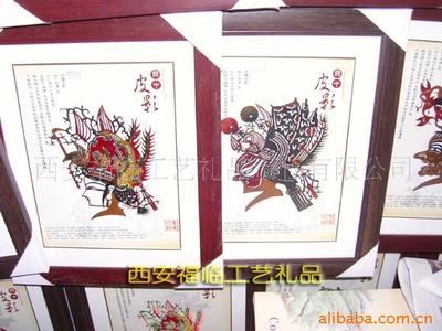 手工艺品2018新款批发供应民间工艺品 特色礼品皮影