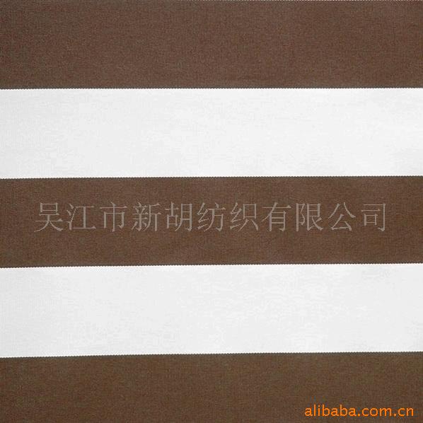 供应遮阳篷布 雨篷亚克力遮阳布-彩条、印花布