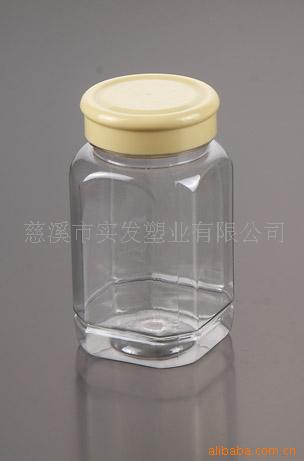 供应PET透明瓶,一斤蜂蜜瓶，果酱瓶GJ-021