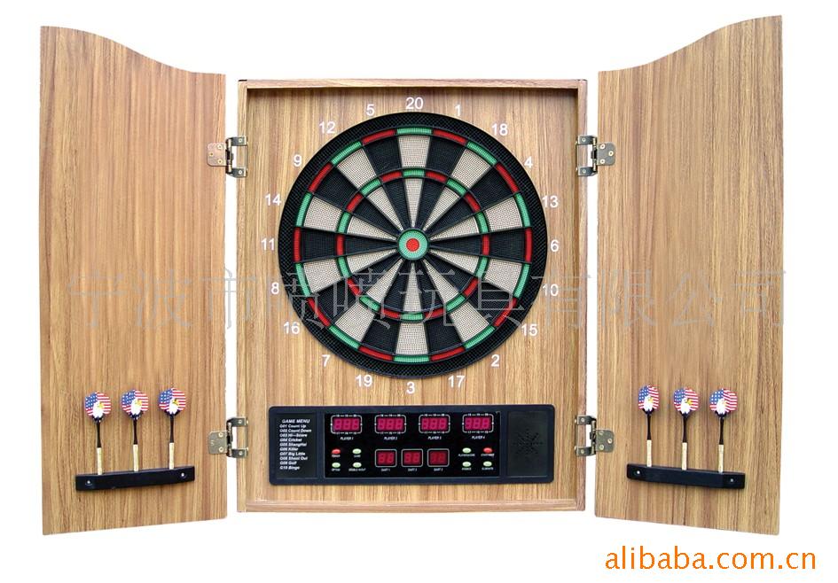 supply luxury Wooden case Electronic darts RoHS CE Authenticate