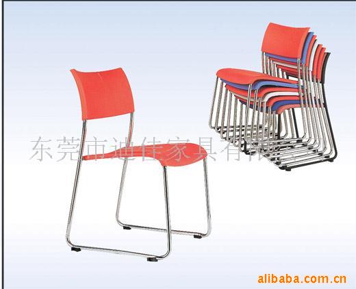 2019供应可重叠塑胶椅，塑料办公椅培训椅，塑料餐椅|ru