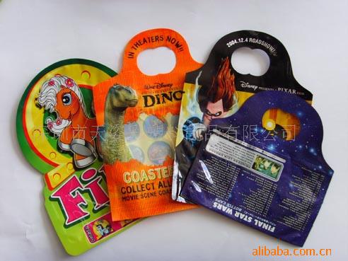 东莞复合包装袋厂家定制 玩具异形包装袋   精美印刷设计