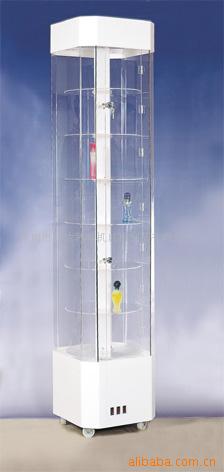 厂家供应旋转式展示柜 压克力旋转展示柜 展示柜 电动旋转展示架