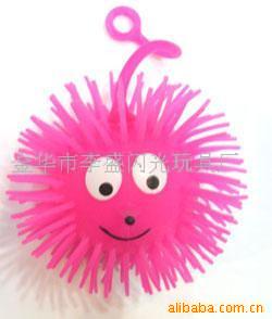 supply Flash Hair ball Fur Ball -YOYO Ball(chart)No.3 hair ball,Glow Toys