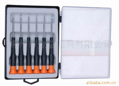 【金益工具】供应6件套精密钟表批（采用环保料制成），耐用家用