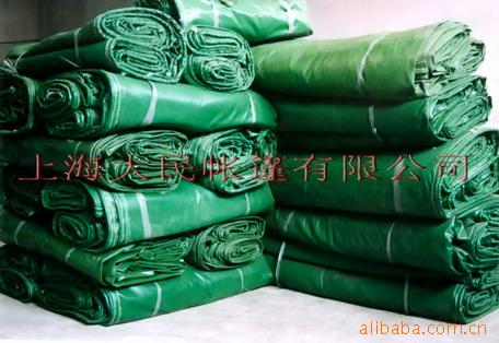 【PVC油布】 450g绿色 PVC蓬布 涂塑布 堆场盖布 【厂家直供】