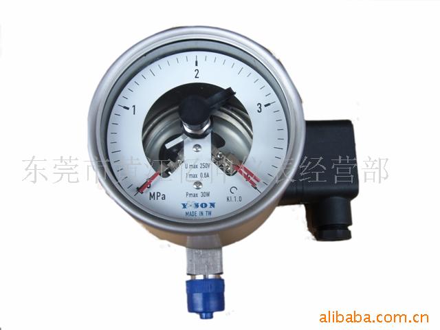 0-4MPA电接点压力表，压力继电器，三接点压力表
