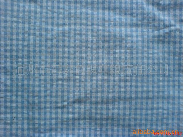 供应色织泡泡布 泡泡色织布面料 服装布料