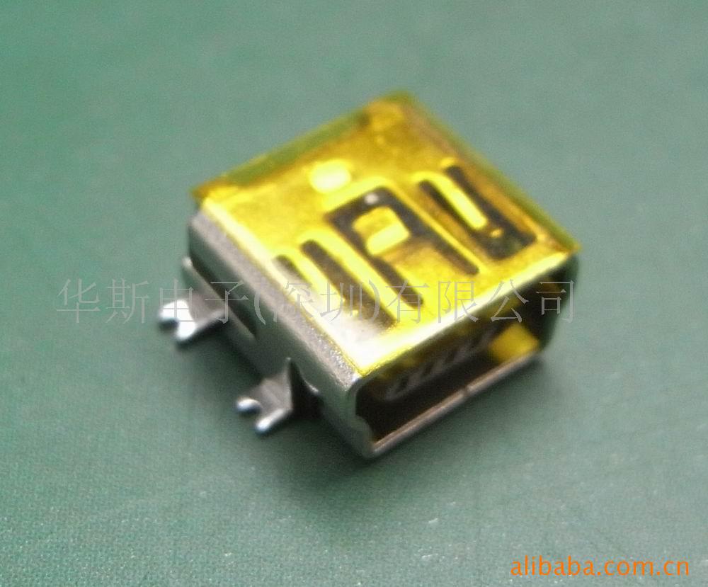 MINIUSB5P母座短体(图)