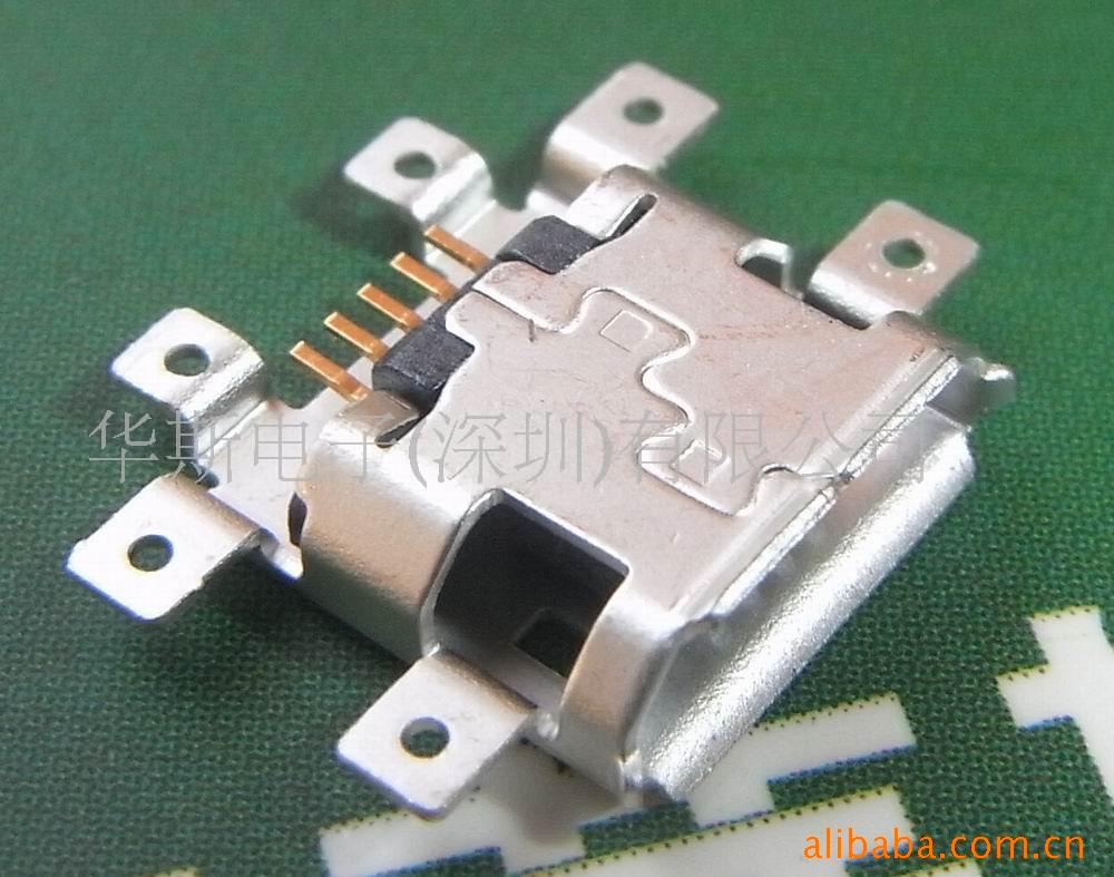MICRO-USBA3100插座 V8母座 三星/诺基亚/充电连接器