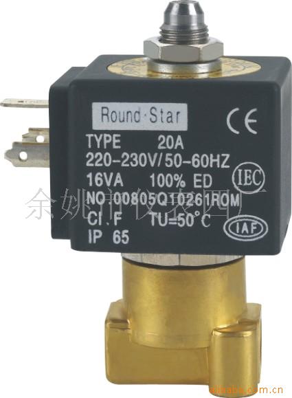 供应３/2ＲＳＷ两位三通咖啡机电磁阀