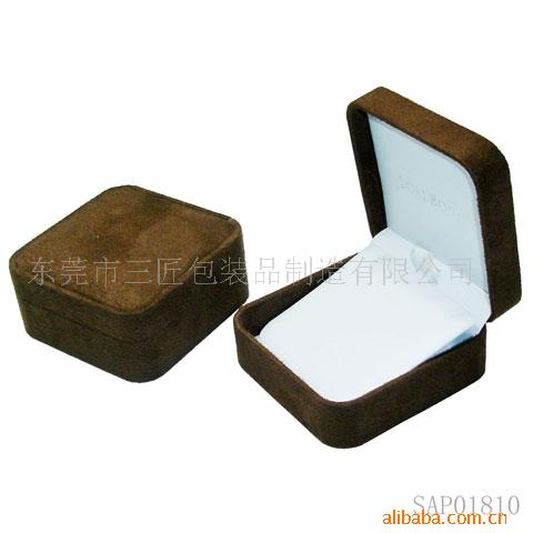 2025年新款首饰盒   圆角首饰盒     绒布首饰盒  可来样定/制