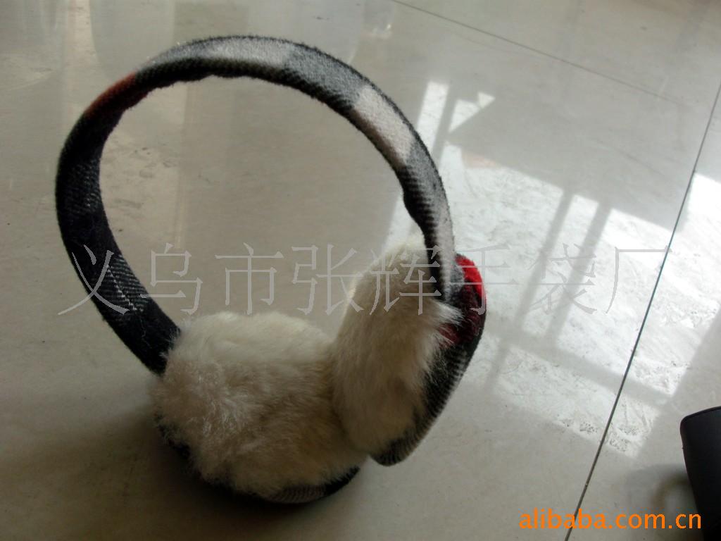 厂家供应各种冬季御寒保暖耳套／兔毛耳套、毛茸茸保暖耳罩(图)