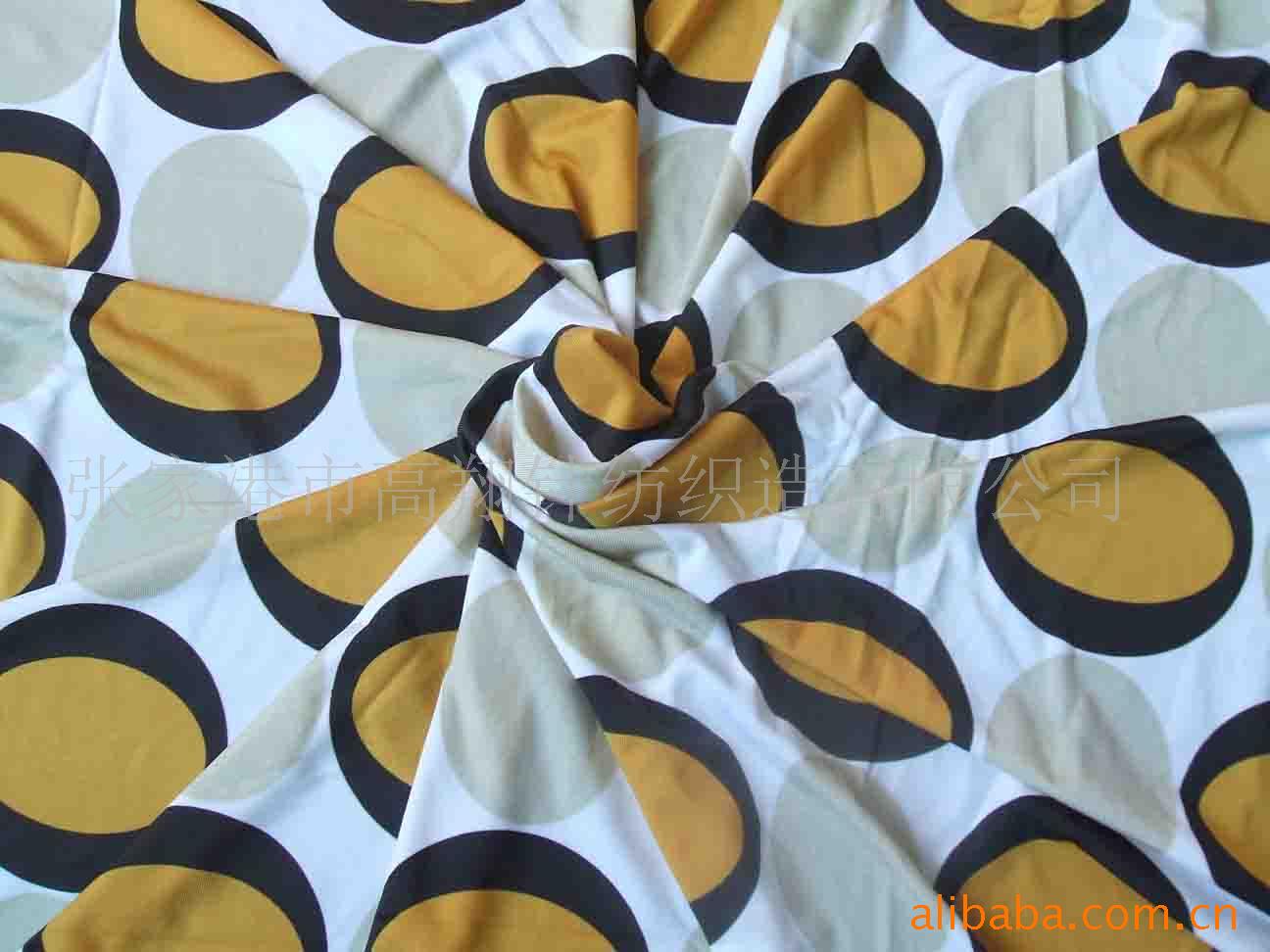 【诚信厂家】供应100D牛奶丝弹力印花针织面料 手感滑爽 有凉感