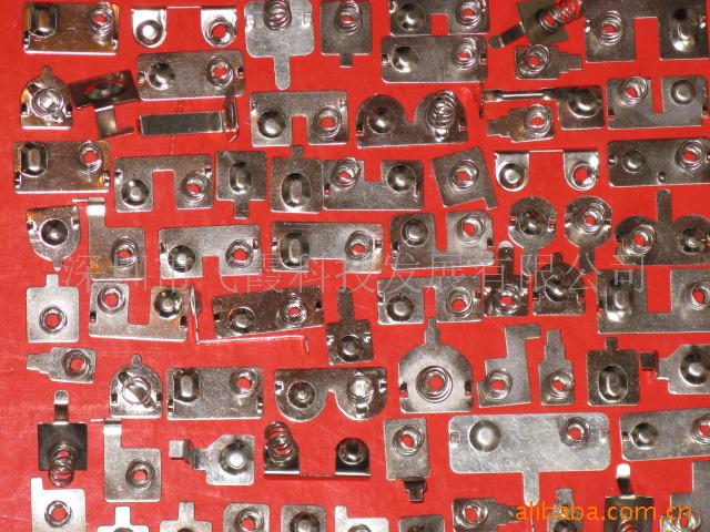 供应电池弹片 五金电池片 电池接触片 电池触片 电池片 电池极片