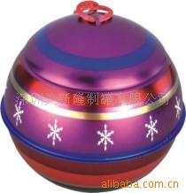 供应马口铁圣诞球（有吊绳）