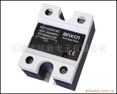 电位器调压铭新RS1A40V40固态调压器40A电阻调节固态继电器40VA