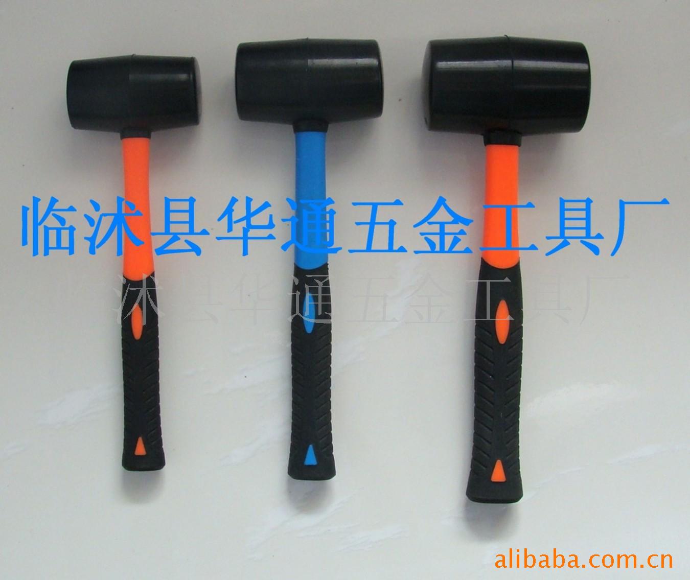 铁锤 羊角锤8OZ纤维柄橡胶锤高档皮锤出口欧美安装锤高档胶锤榔头