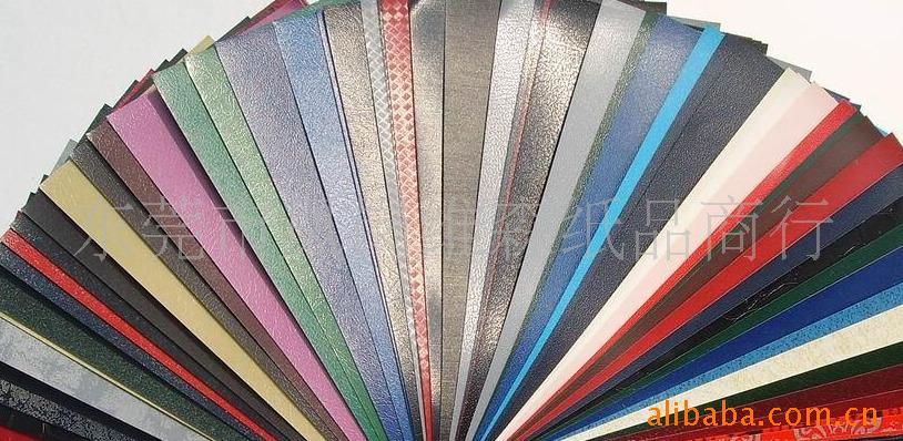 Priced goods in stock supply Leatherette paper  PVC Binding Paper