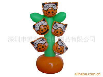 供应充气花瓶,充气模型,充气猪,储钱罐,玩具