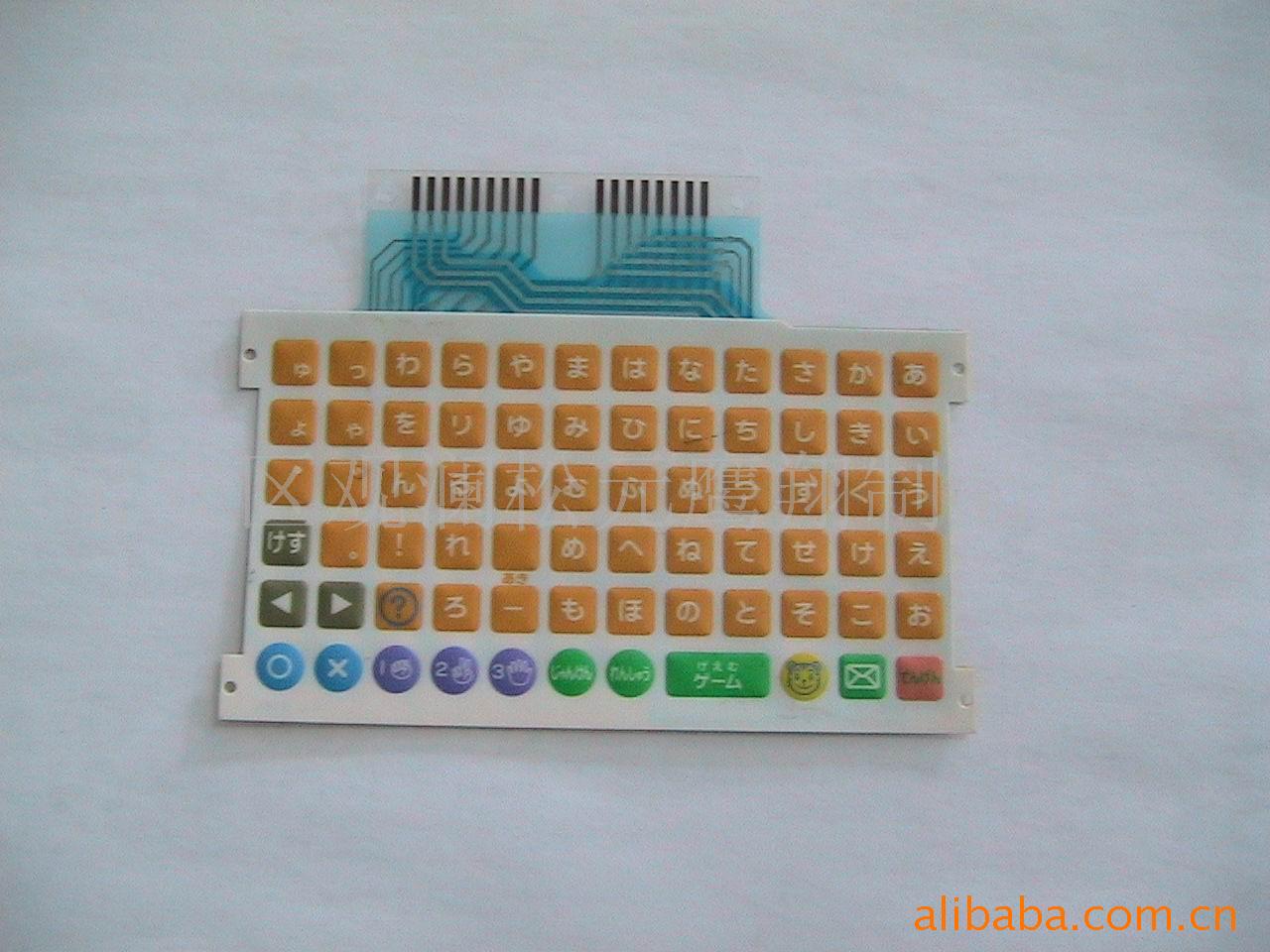 供应环保高品质薄膜线路/薄膜开关可定制厂家直销